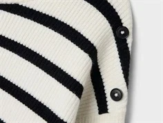 Name It strikkjole cloud dancer med striber